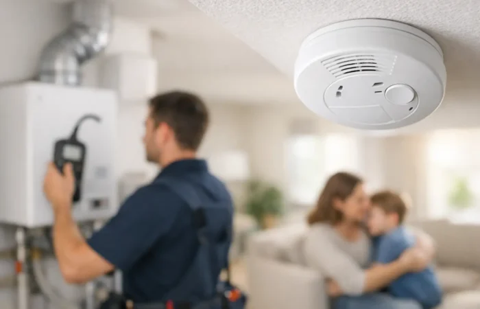 Carbon Monoxide Monitoring Service for Real Safety