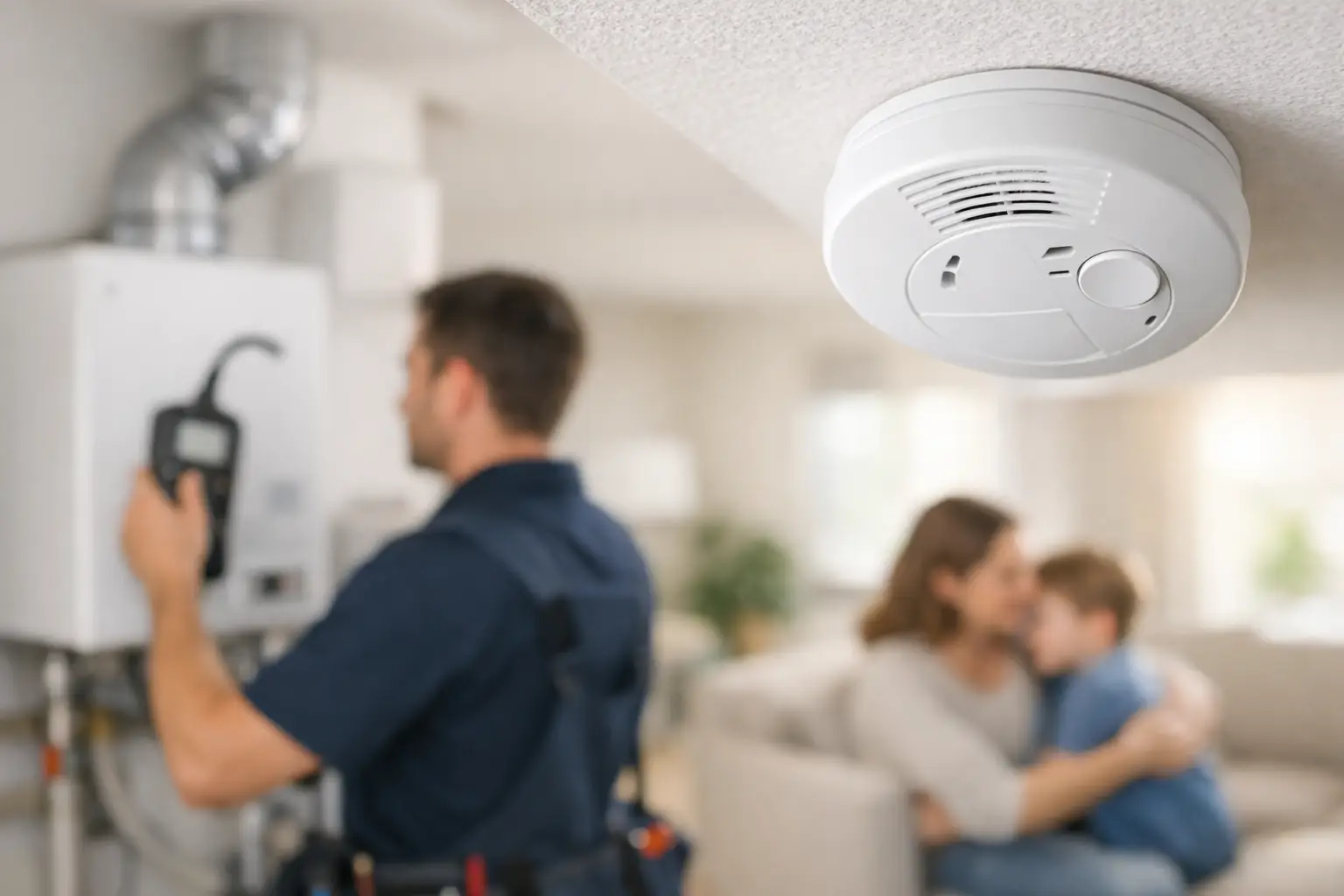 Carbon Monoxide Monitoring Service for Real Safety