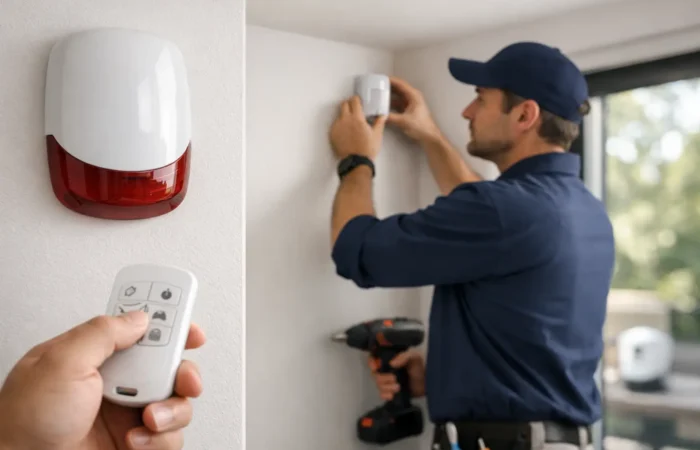 Wireless Burglar Alarm Installation That Fits