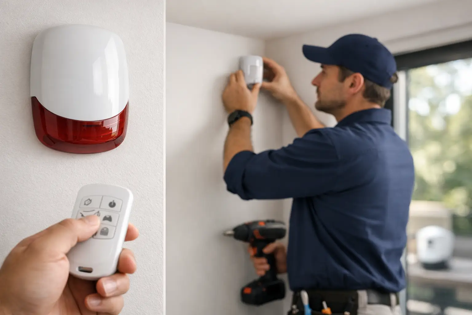 Wireless Burglar Alarm Installation That Fits